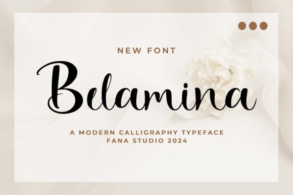 Belamina: The Script Font for Scroll-Stopping Visuals