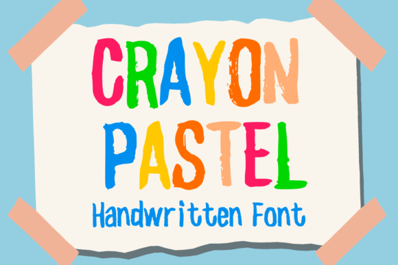 Crayon Pastel: A Playful Typeface for Modern Web Design