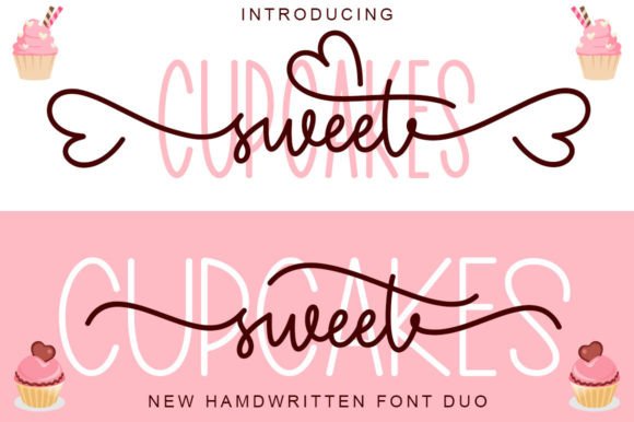 Cupcakes Sweet Duo: A Refined Script Amp for Editorial Design