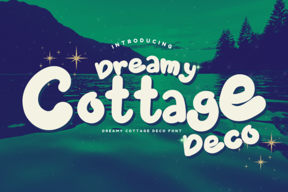 Dreamy Cottage Deco: A Handwritten Typeface for Cozy Brand Identity
