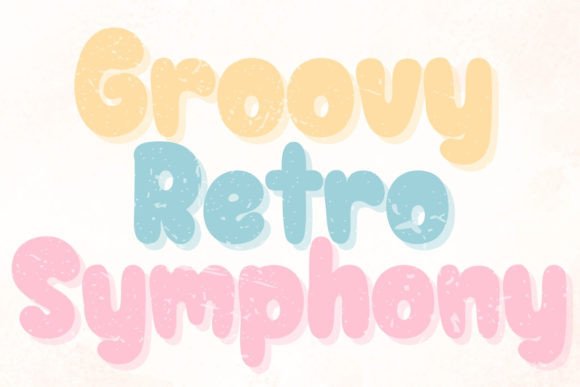 Groovy Retro Symphony: Elevate Your Brand Identity with Nostalgic Style