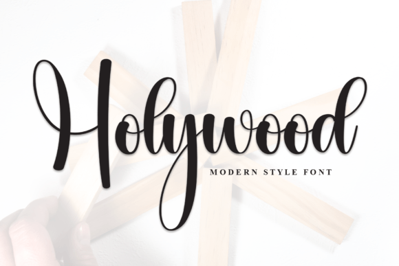 Holywood: The Script Font That Elevates Digital Brand Storytelling