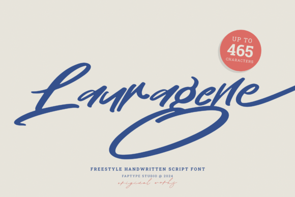 Lauragene: The Script Font for Scroll-Stopping Social Media Graphics