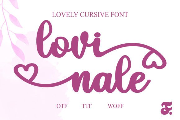 Lovinale: The Script Font for Romantic Brand Identity