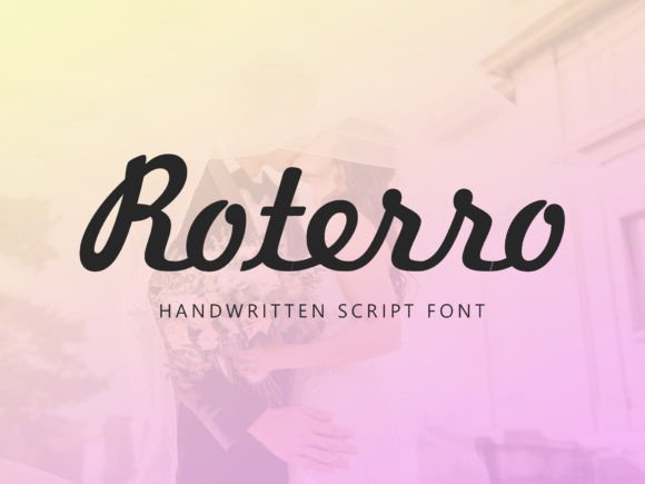 Roterro: A Script Amp Typeface for Editorial Elegance