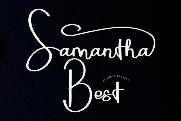 Samantha Best: A Sweet Handwritten Typeface for Modern Brand Identity