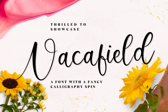 Vacafield: The Elegant Script Font for Handmade Brands