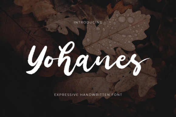 Yohanes: A Sweet Handwritten Font for Editorial Design