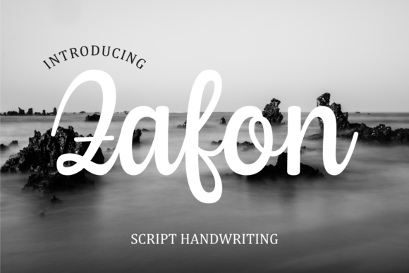 Zafon Script Font: Elevate Your Small Business Brand Identity